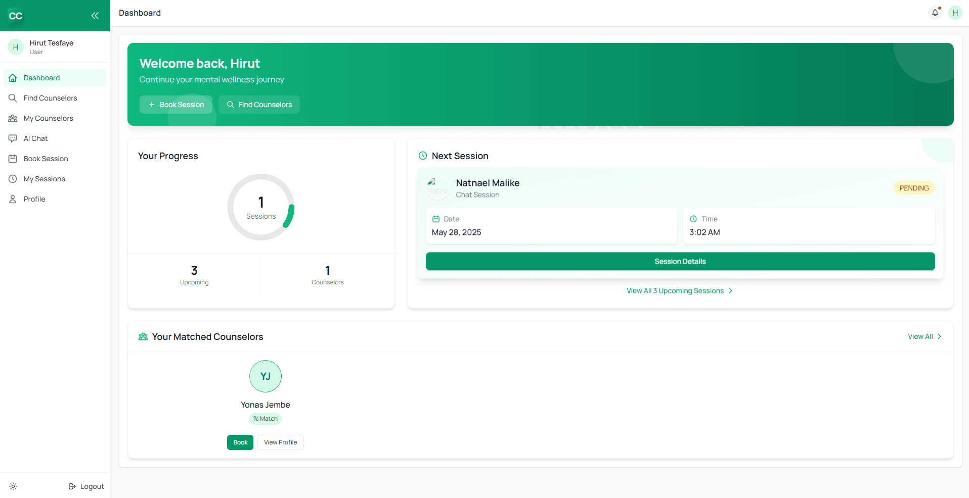 Counselor Connect Platform image 1
